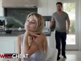 SheWillcheat - Trophy wife Riley Steele gets repulsion together with cucks will not hear of skimp